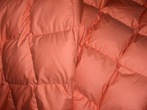 baffled down comforter